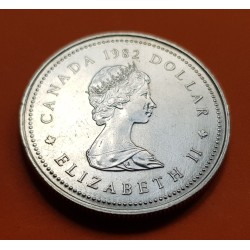 CANADA 1 DOLAR 1982 CONSTITUTION 1867 CONFEDERATION KM.134 MONEDA DE NICKEL SC- $1 Dollar coin