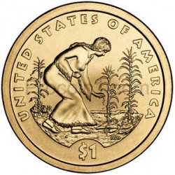 ESTADOS UNIDOS 1 DOLAR INDIA SACAGAWEA 2009 P SC US DOLLAR
