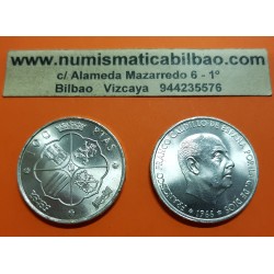 ESPAÑA 100 PESETAS 1966 * 19 67 FRANCISCO FRANCO KM.797 MONEDA DE PLATA SC Imperfecciones ESTADO ESPAÑOL