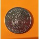 POLINESIA FRANCESA 20 FRANCOS 1967 DAMA ABORIGEN y FRUTOS KM.6 MONEDA DE NICKEL mbc + Polynesie Francaise