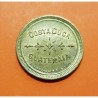 @TOKEN@ GUATEMALA 2 REALES 1940 Aprox. FINCA LA ESPERANZA ALEJANDRO FLOREZ COSTA CUCA FICHA / MONEDA DE LATON EBC
