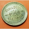 @TOKEN@ GUATEMALA 2 REALES 1940 Aprox. FINCA LA ESPERANZA ALEJANDRO FLOREZ COSTA CUCA FICHA / MONEDA DE LATON EBC