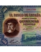 BILLETES DE ESPAÑA 1800 / 2002