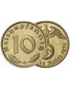 5+10 REICHSPFENNIG LATON