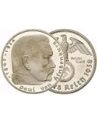 2 REICHSMARK PLATA