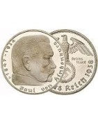 2 REICHSMARK PLATA