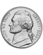 USA 5 CENTAVOS 1800/2020