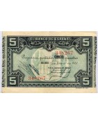BILLETE 5 PESETAS 1937