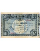 BILLETE 50 PESETAS 1937