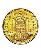 1 PESETA 1944 / 1966