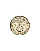 5 REICHSMARK ESVASTICA 1936/39