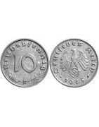 10 REICHSPFENNIG ZINC 1940/1945