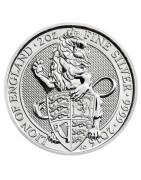 INGLATERRA 2 ONZAS Queen's Beasts