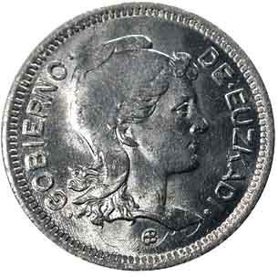 MONEDAS y BILLETES EUSKADI 1937
